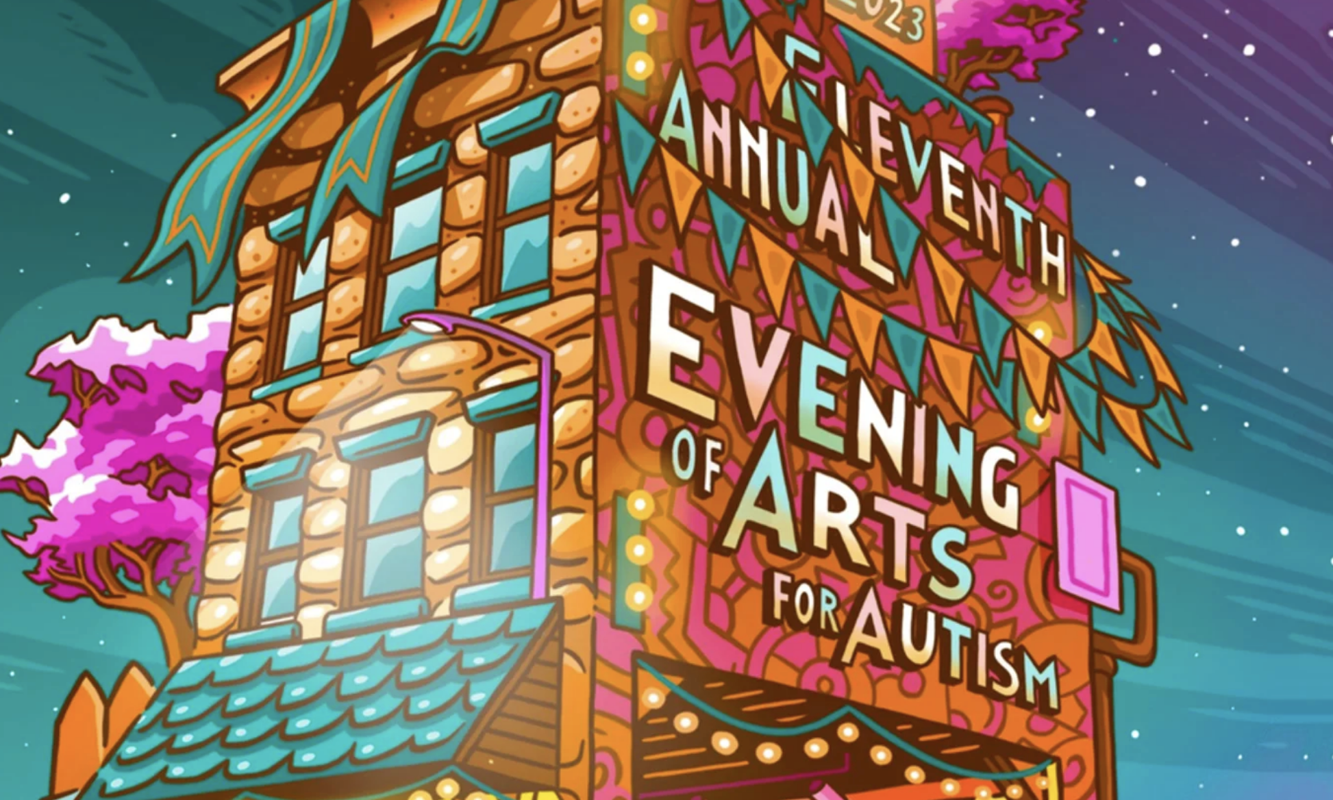 Evolve's 11th Annual Evening of Arts for Autism background image