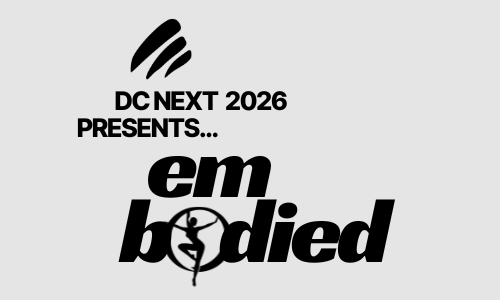 DC NEXT 2026 Presents...'EMBODIED' background image