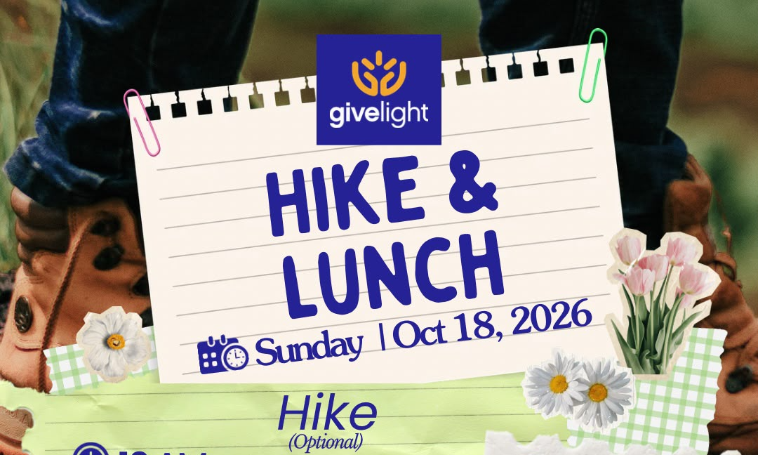 GiveLight Hike and Lunch background image