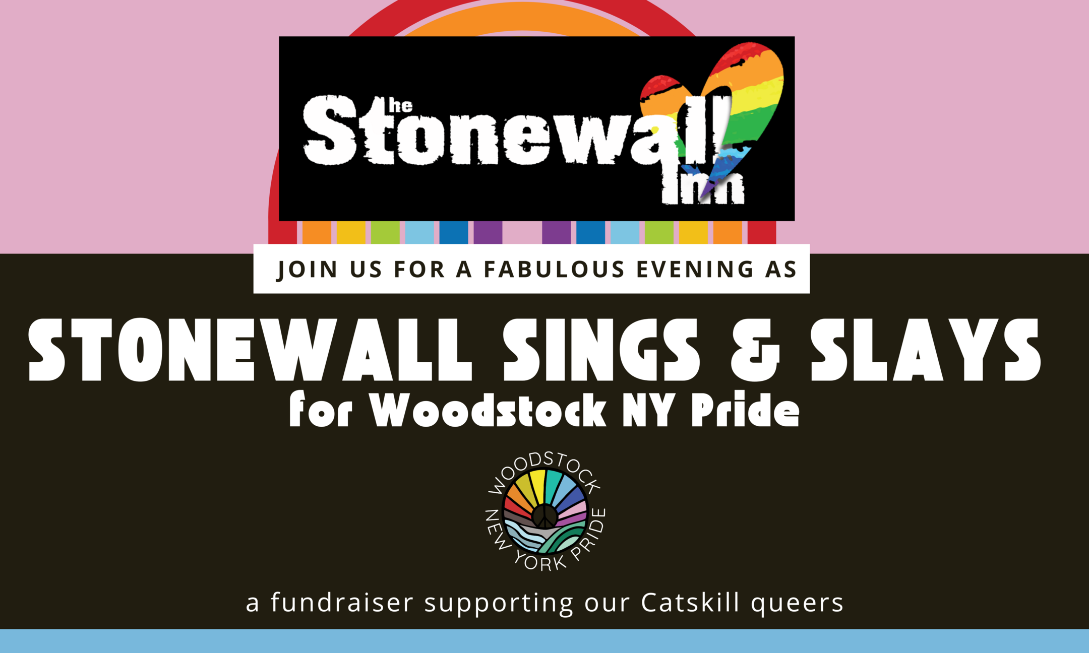 Stonewall Sings & Slays for Woodstock NY Pride background image