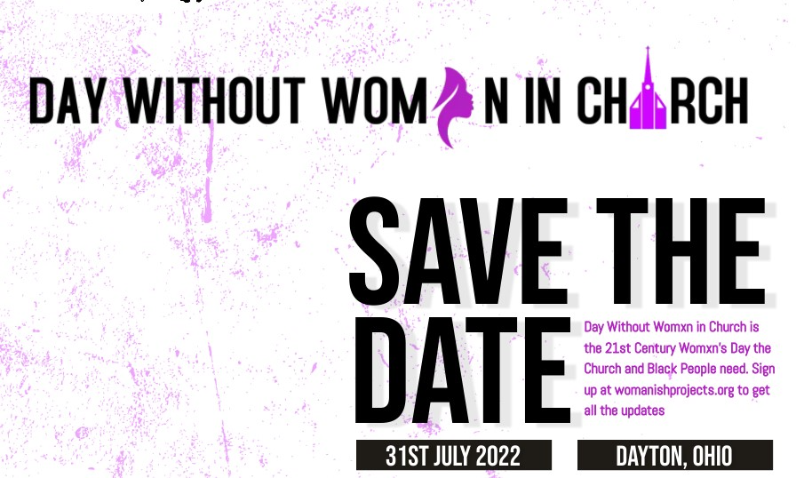 Day Without Womxn In Church background image