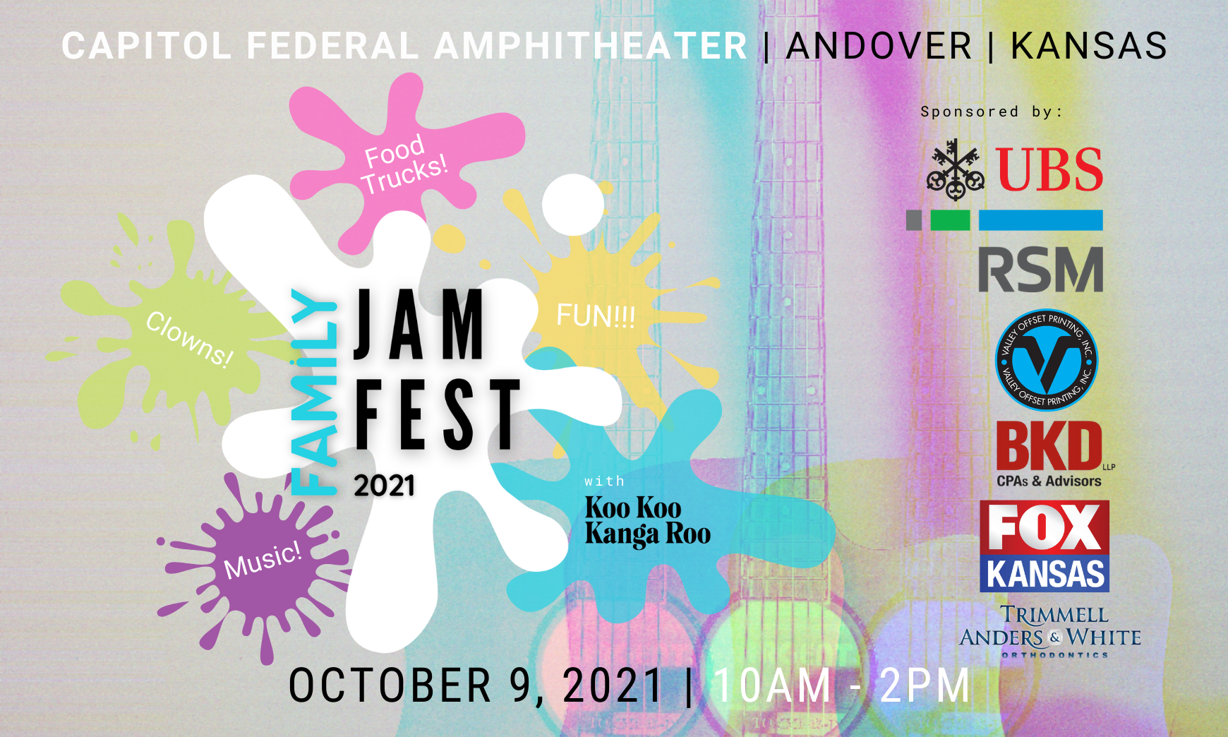 Family Jam Fest background image