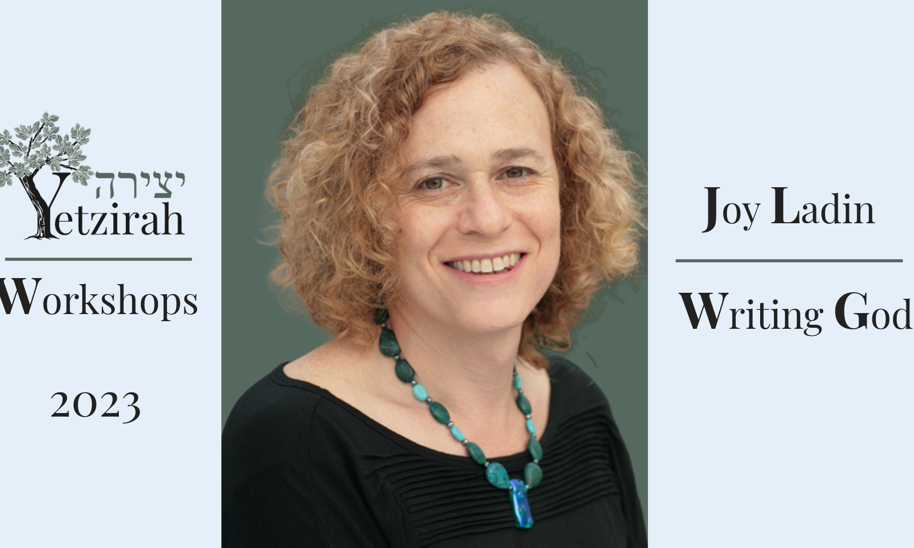 Yetzirah Pre-Recorded Workshop—Joy Ladin, "Writing God" background image