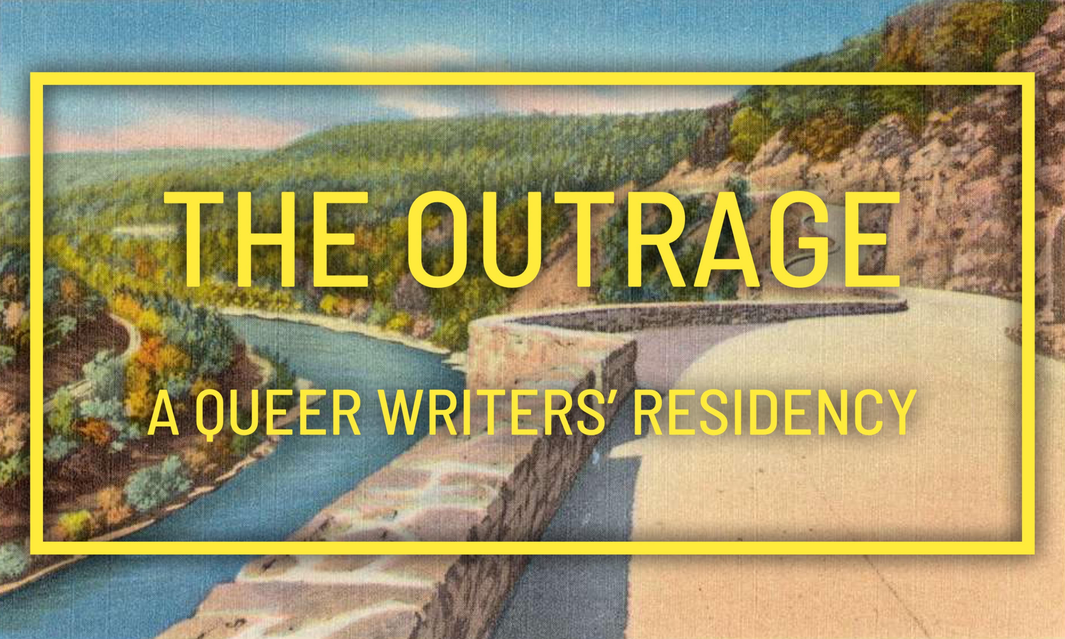 THE OUTRAGE: A Queer Writers' Residency background image