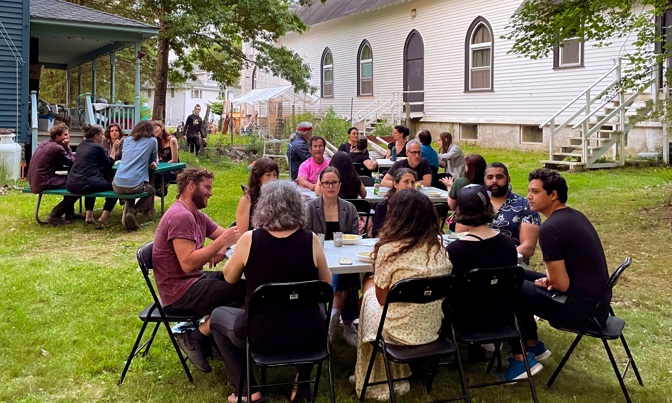 Performing Arts Community BBQ background image