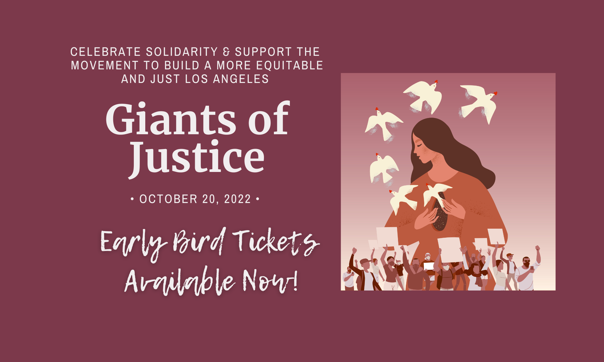 Giants of Justice 2022 Tickets background image