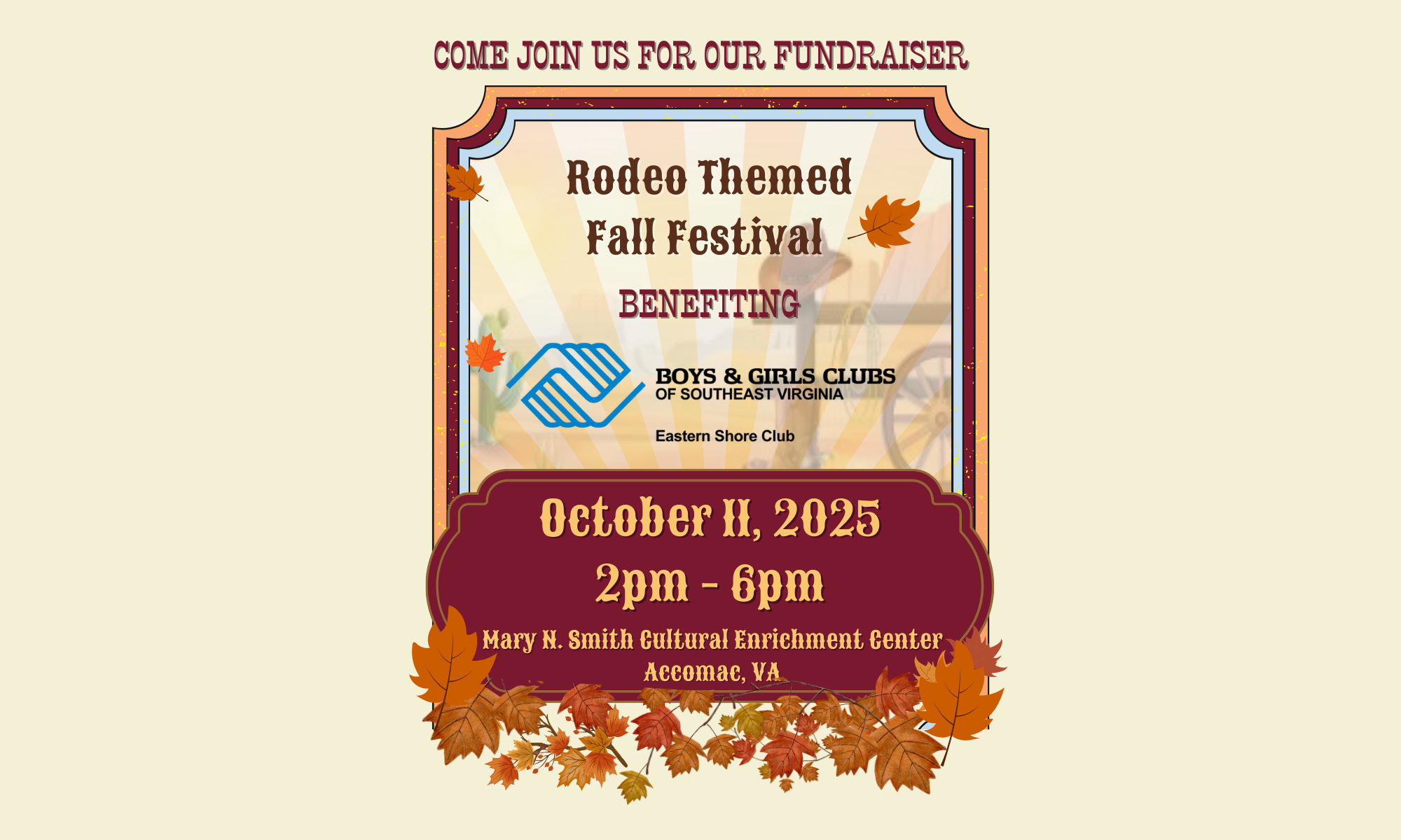 Eastern Shore Club Fall Festival background image