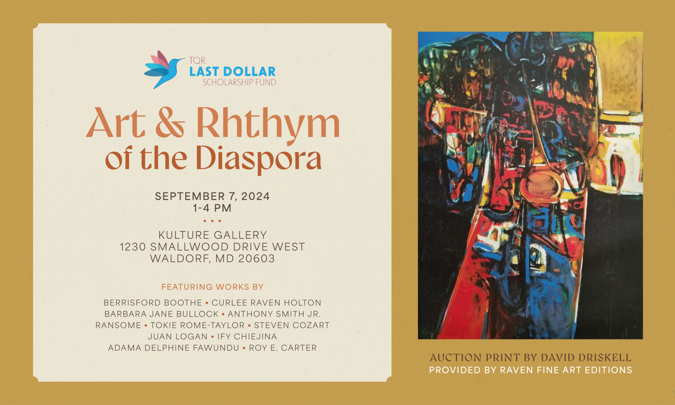 Art & Rhythm of the Diaspora Fundraiser background image