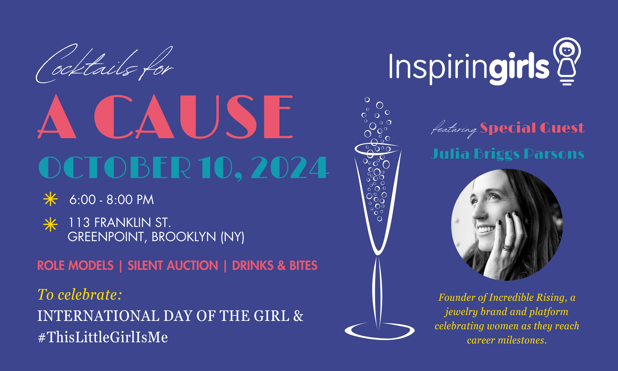 Cocktails for a Cause background image