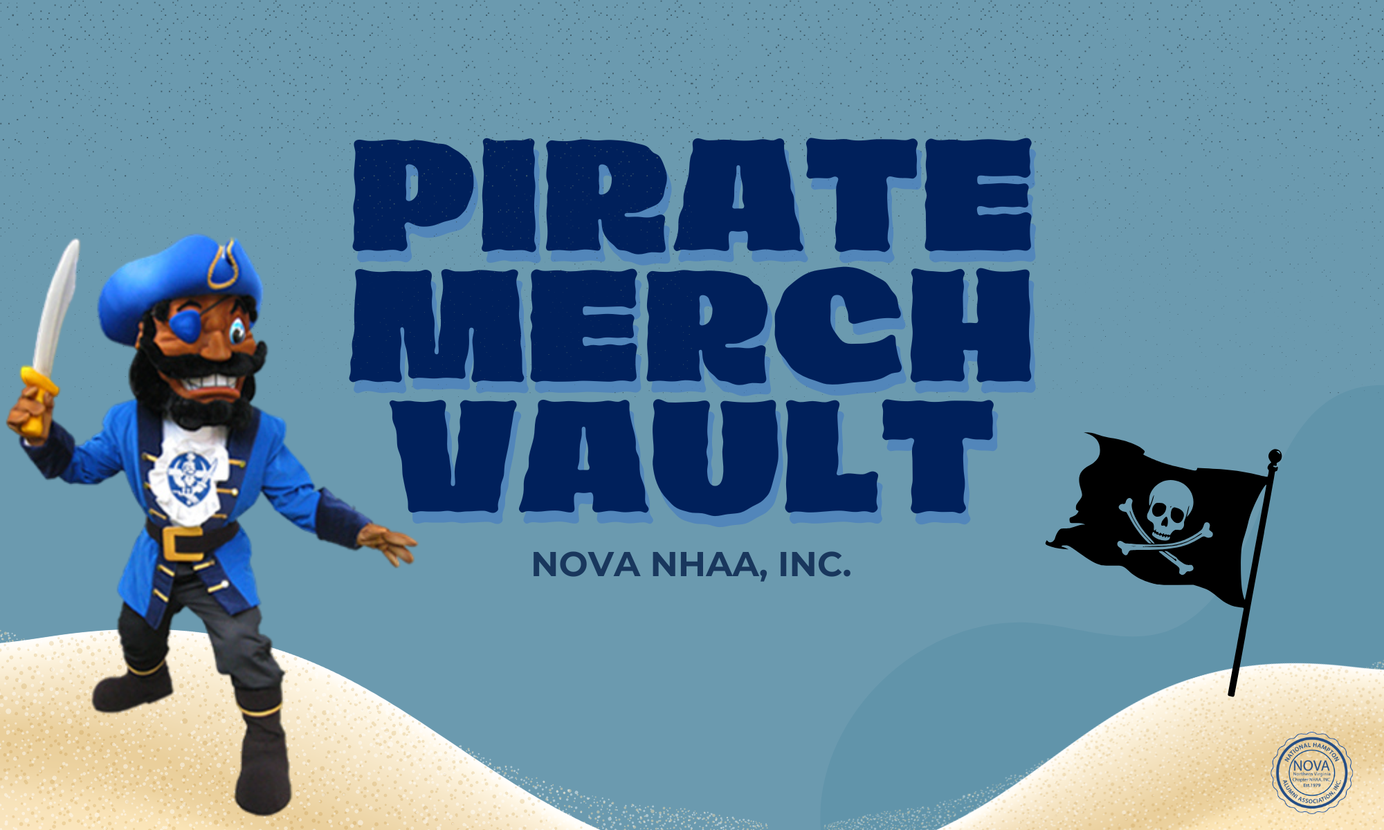 Pirate Merch Vault background image