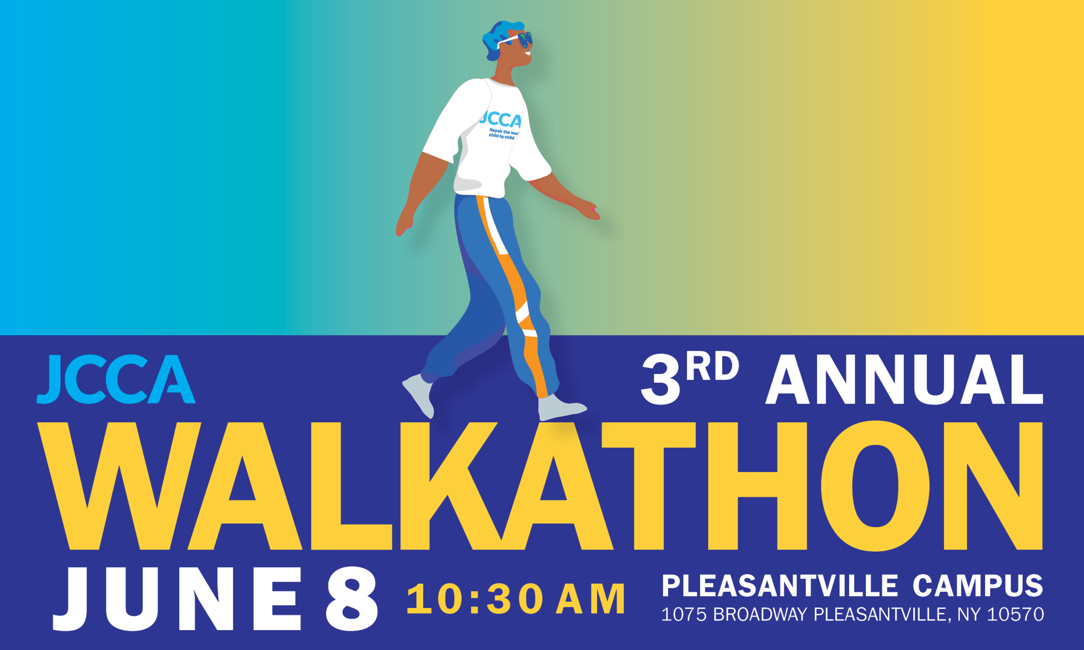 JCCA Walkathon 2025: Steps into Summer background image
