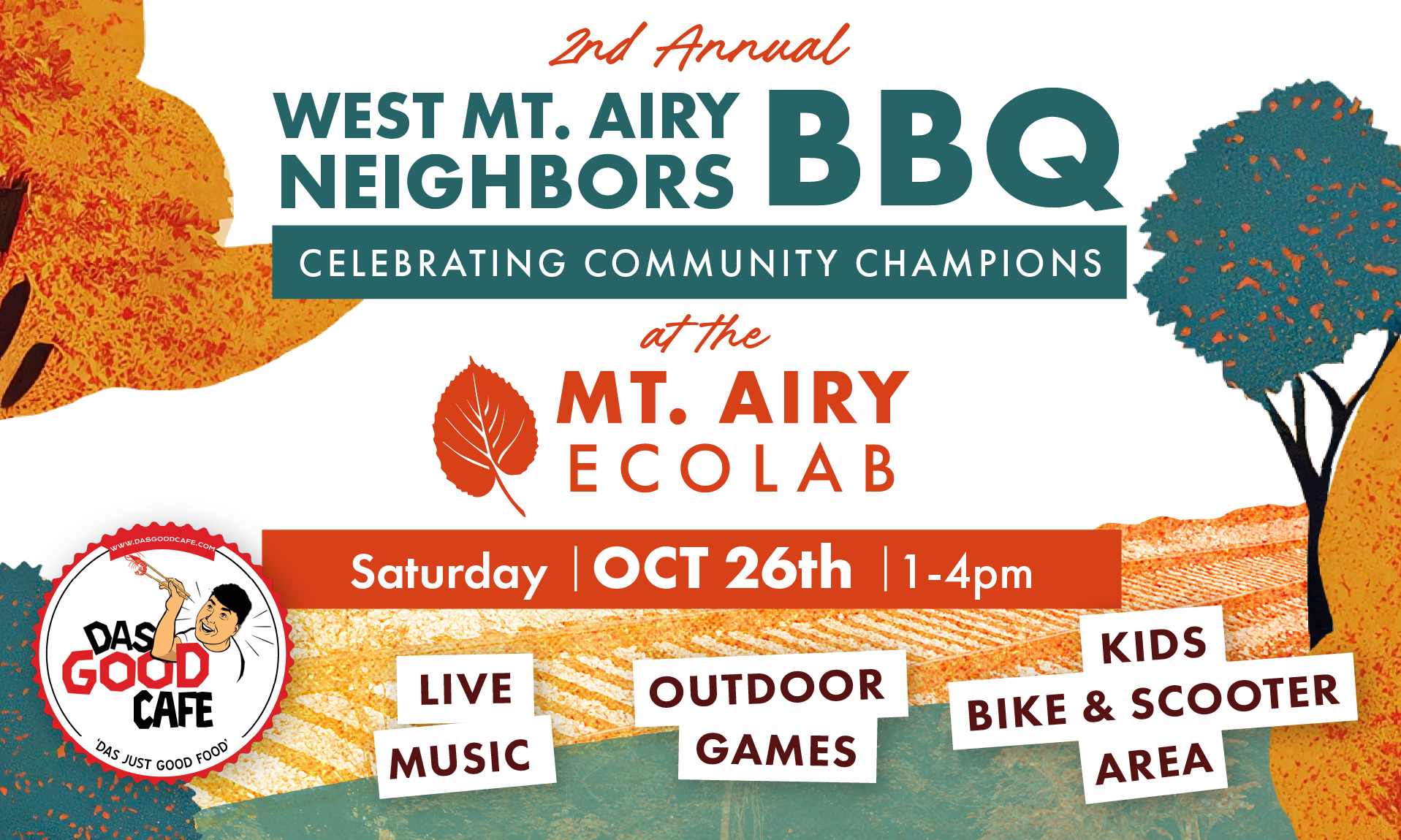 Community Champions BBQ 2024: Please join us! background image
