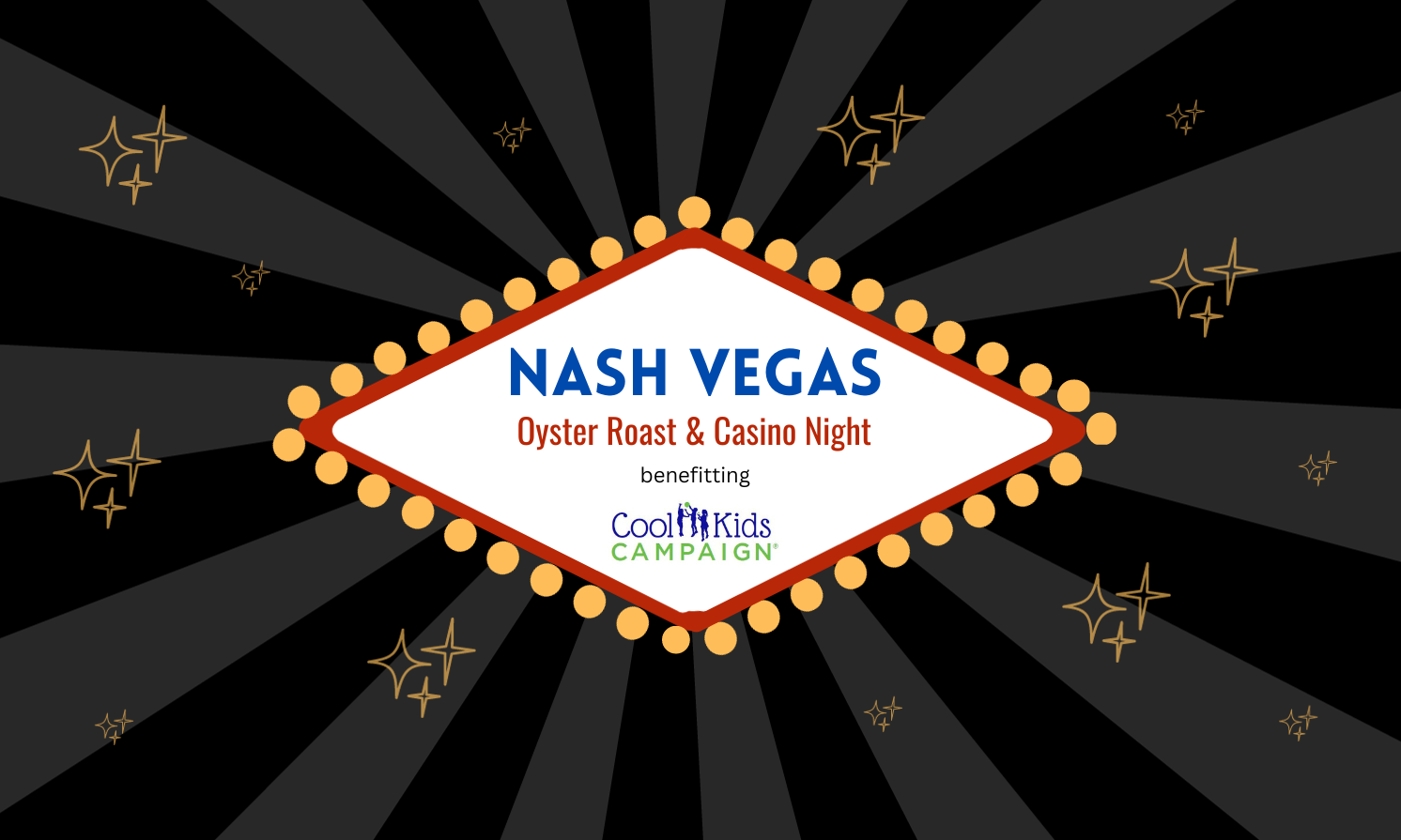 Nash Vegas: An Oyster Roast and Casino Night benefitting Cool Kids Campaign background image