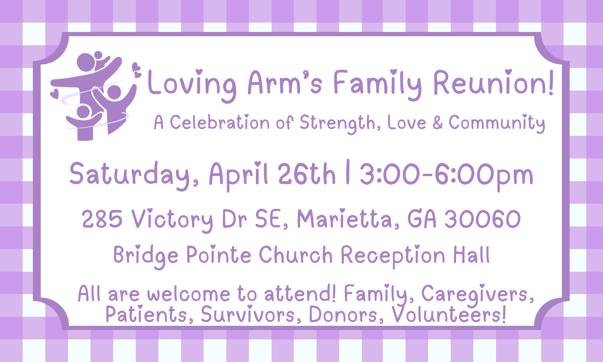 Loving Arm's Family Reunion 2025! background image