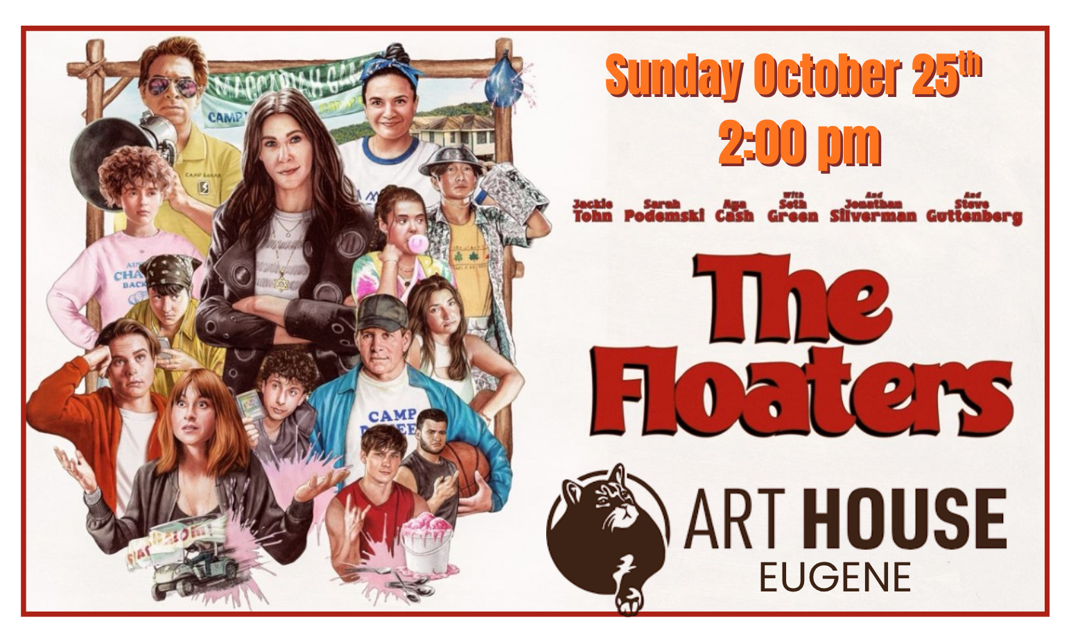 Jewish Film Series - The Floaters background image