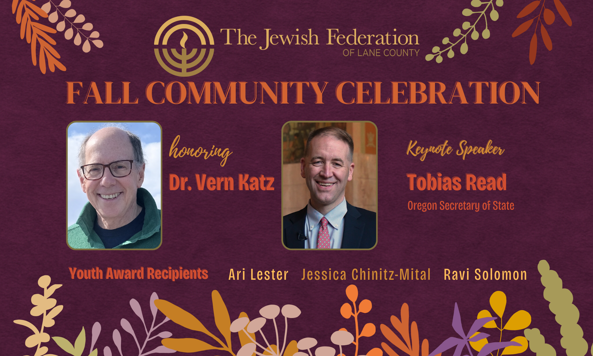 2026 JFLC Fall Community Celebration background image