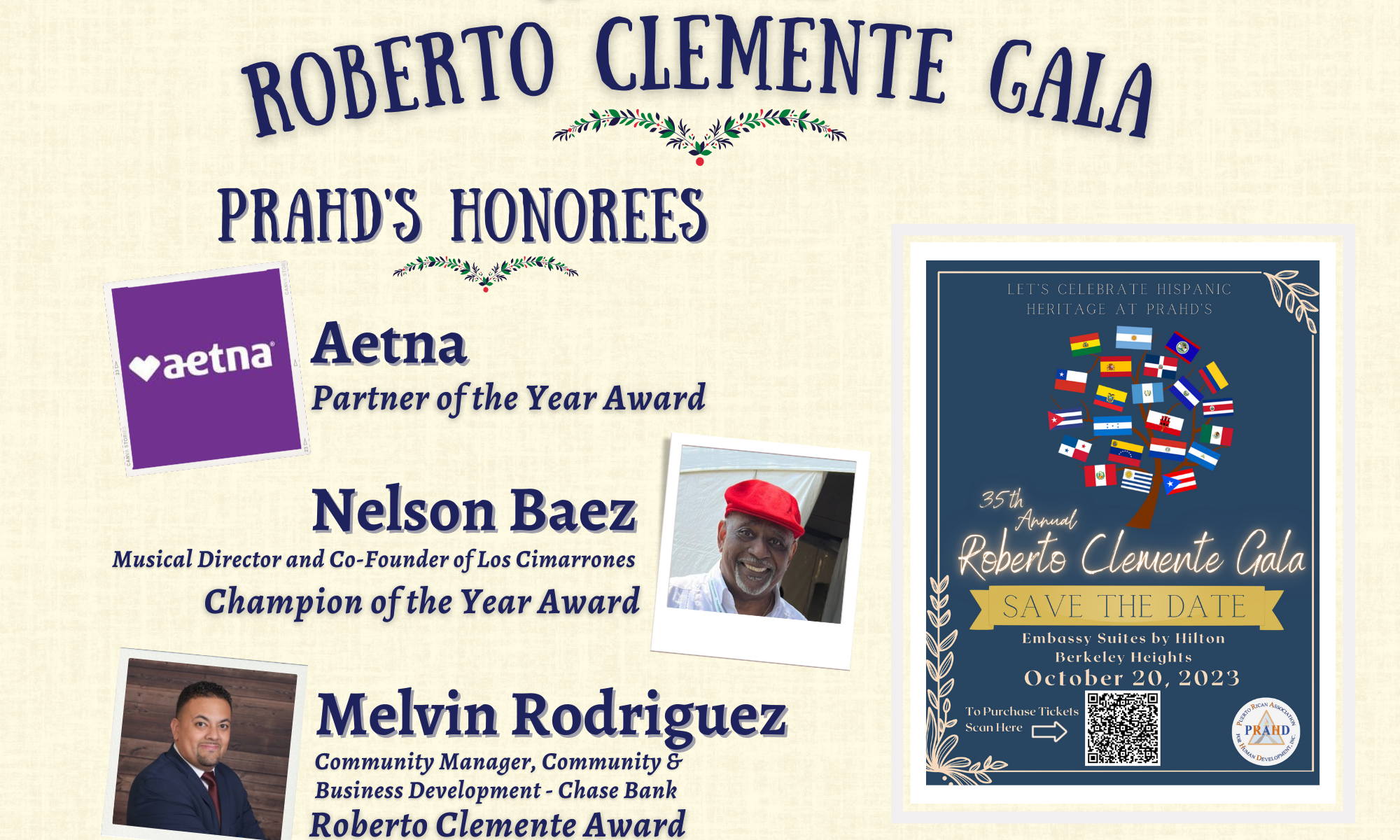 35th Annual Roberto Clemente Gala background image