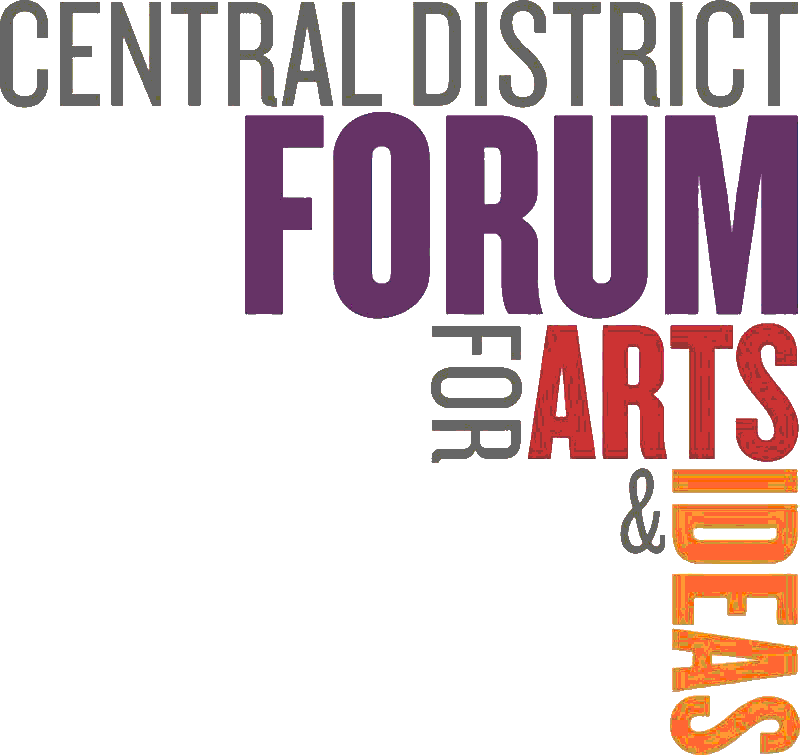 The Central District Forum for Arts & Ideas logo