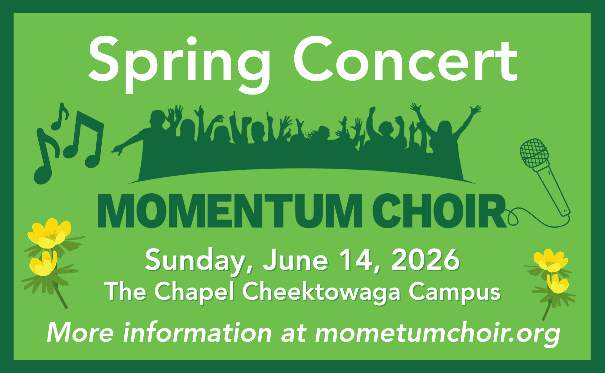 Spring Tickets 2026 Spring Concert Tickets by 2026 Spring Concert Sponsorship
