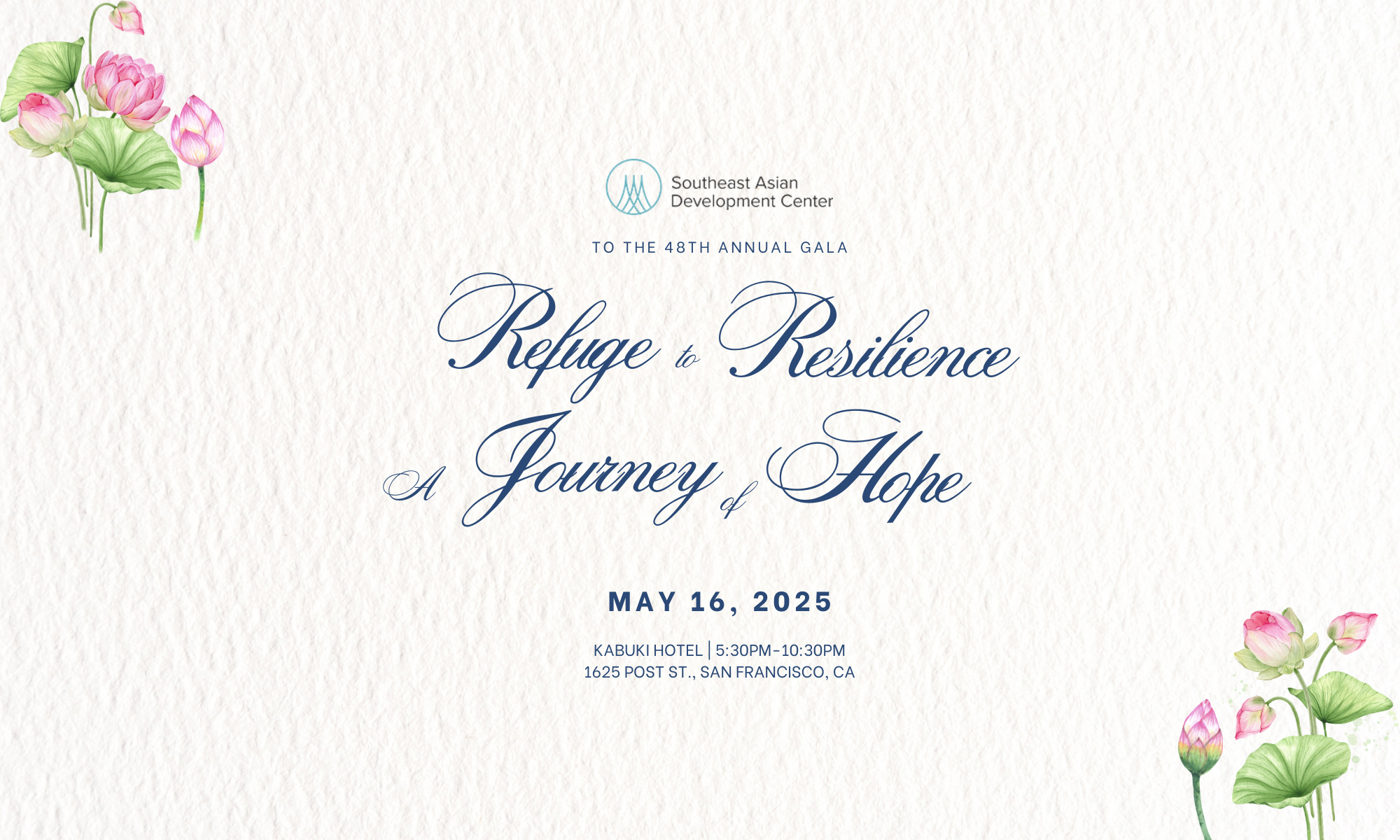 SEADC 48th Anniversary Gala background image