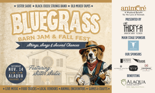 animoré Weekend 2026: Bluegrass Barn Jam & Fall Fest background image