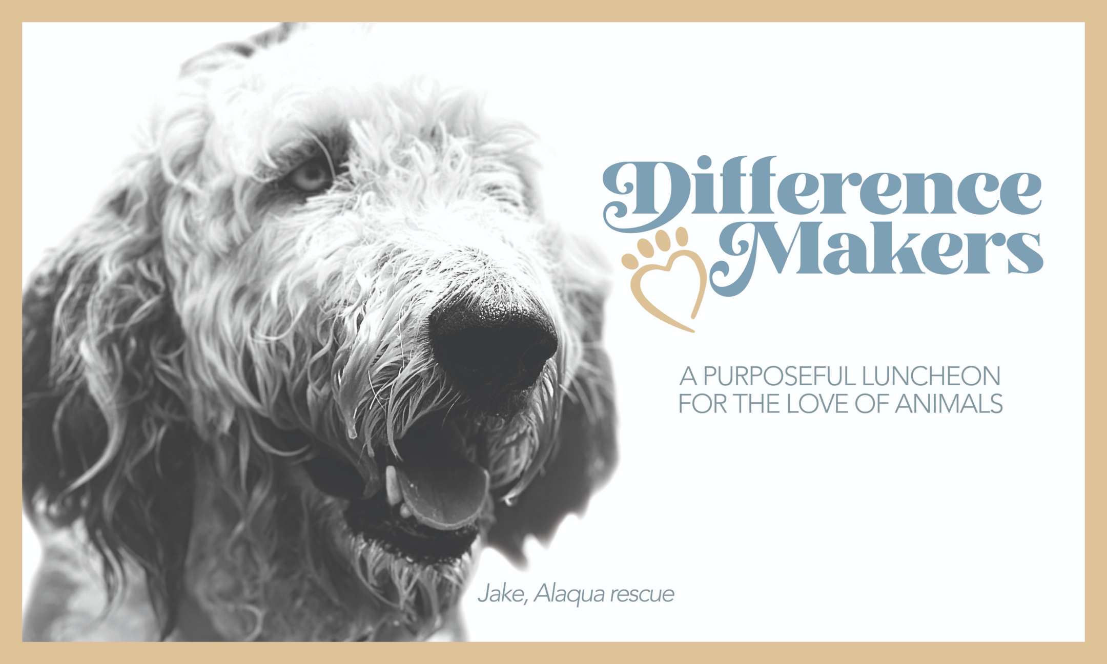 Difference Makers Luncheon ~ For the Love of Animals background image