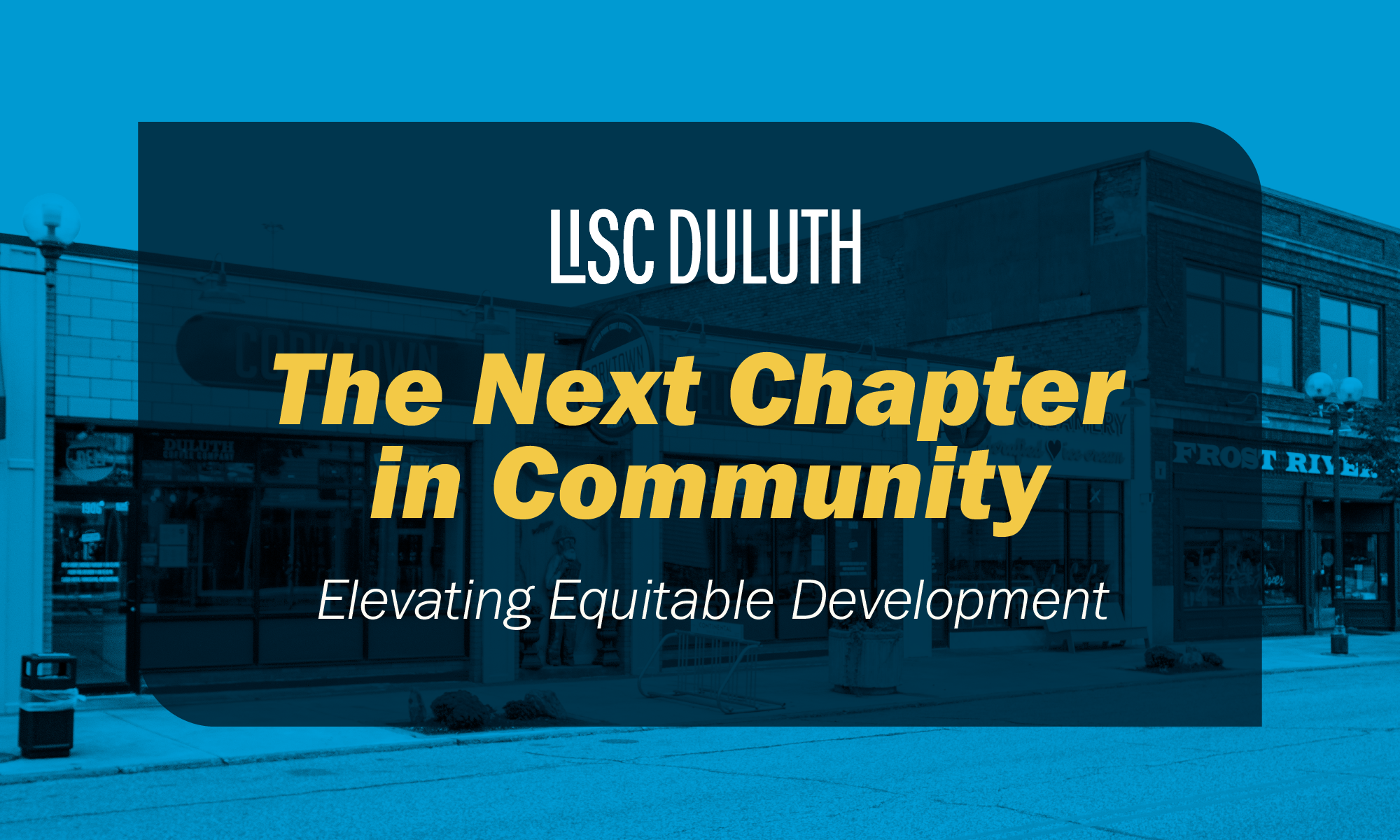 The Next Chapter in Community: Elevating Equitable Development background image