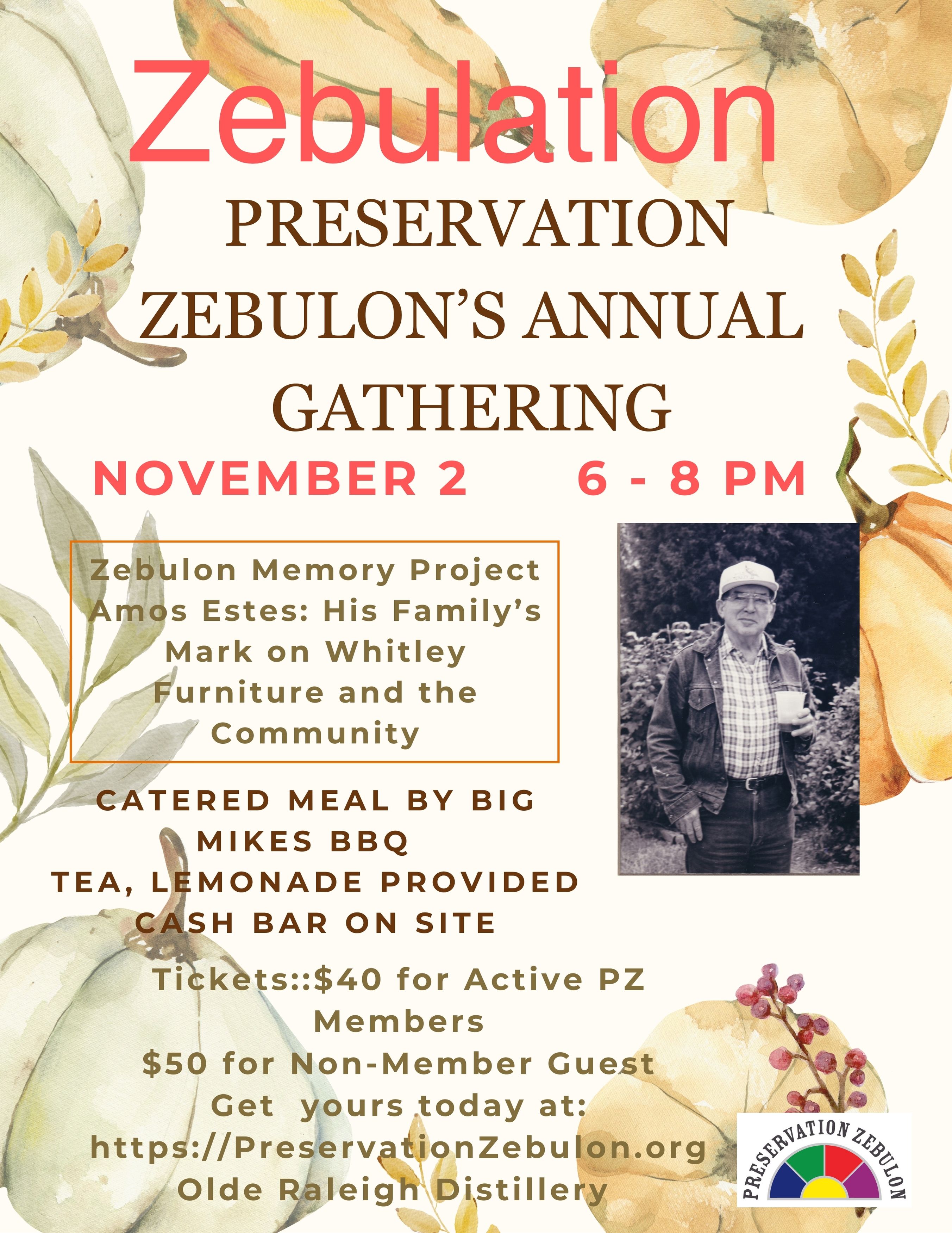 SOLD OUT Zebulation 2023 Preservation Zebulon's Annual Celebration by
