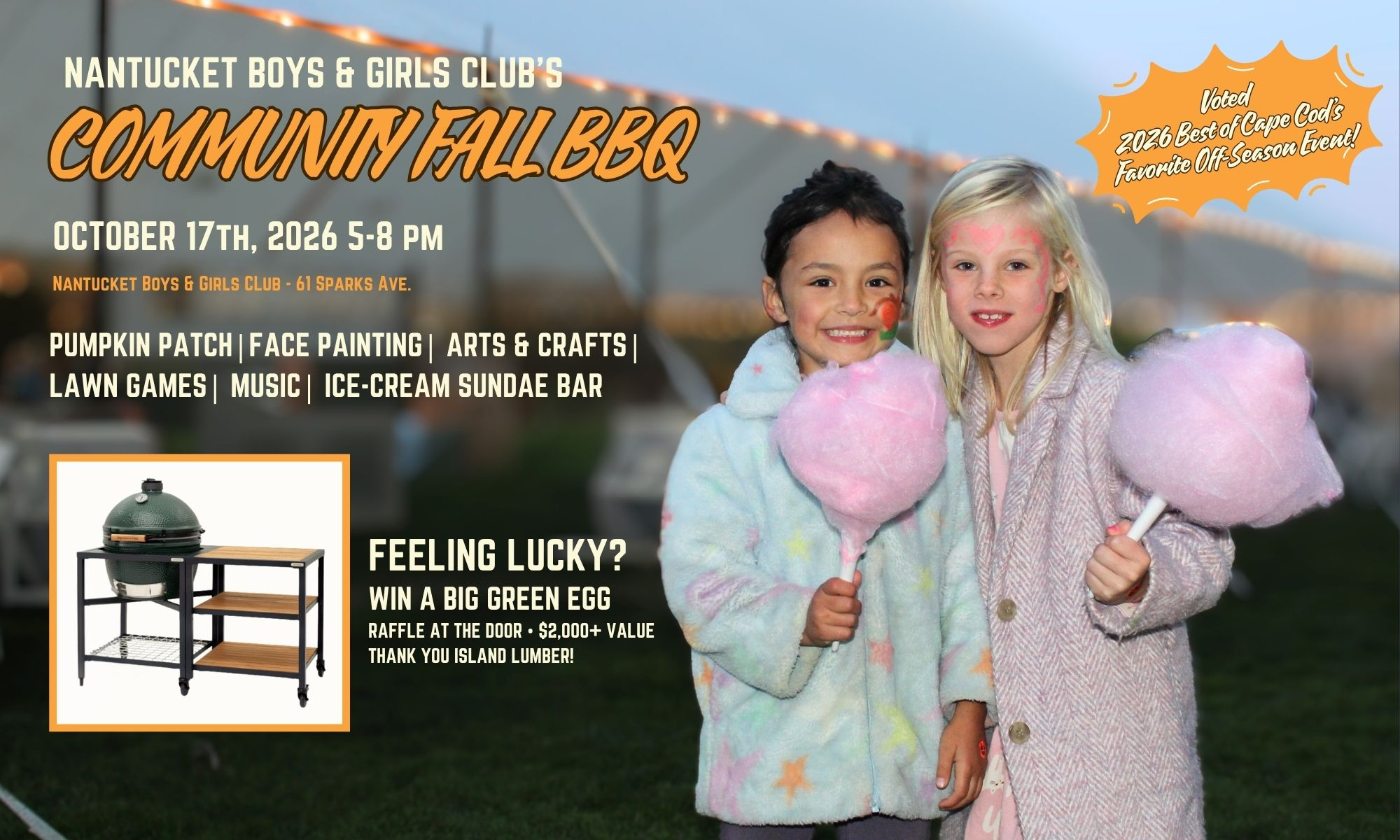 2026 Community Fall BBQ background image