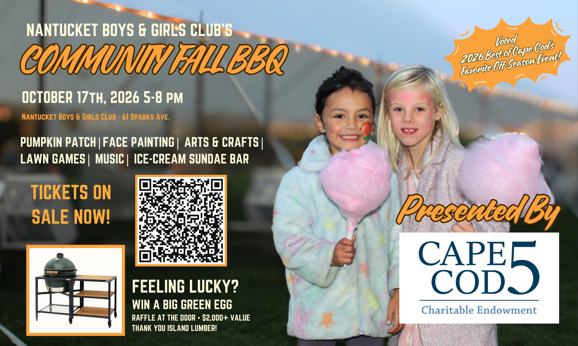 2026 Community Fall BBQ background image