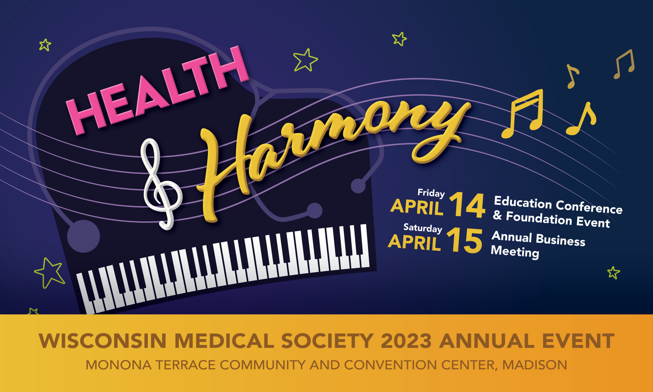 Health & Harmony Sponsorship by Wisconsin Medical Society Foundation