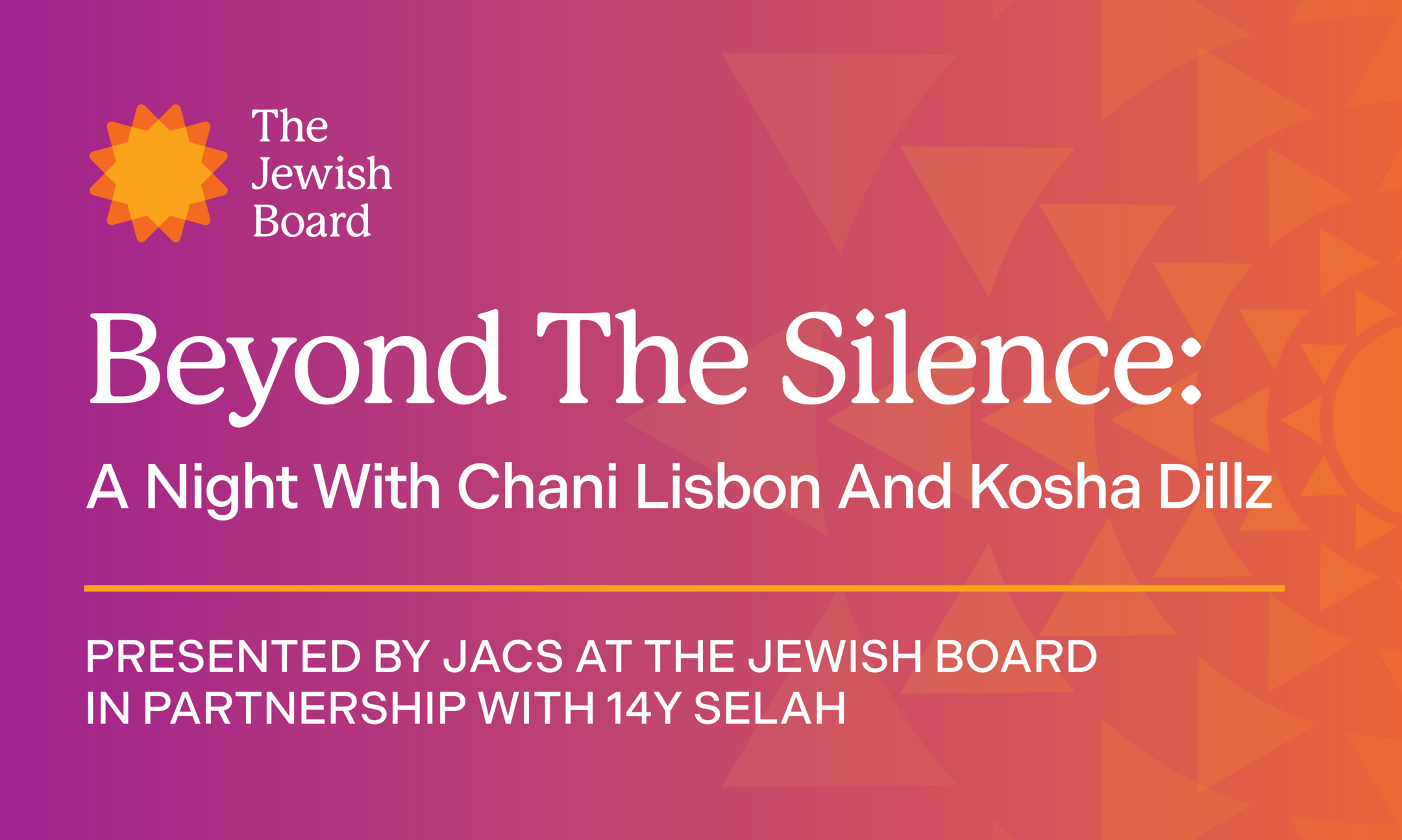 Beyond the Silence: A Night with Chani Lisbon and KoshaDillz background image