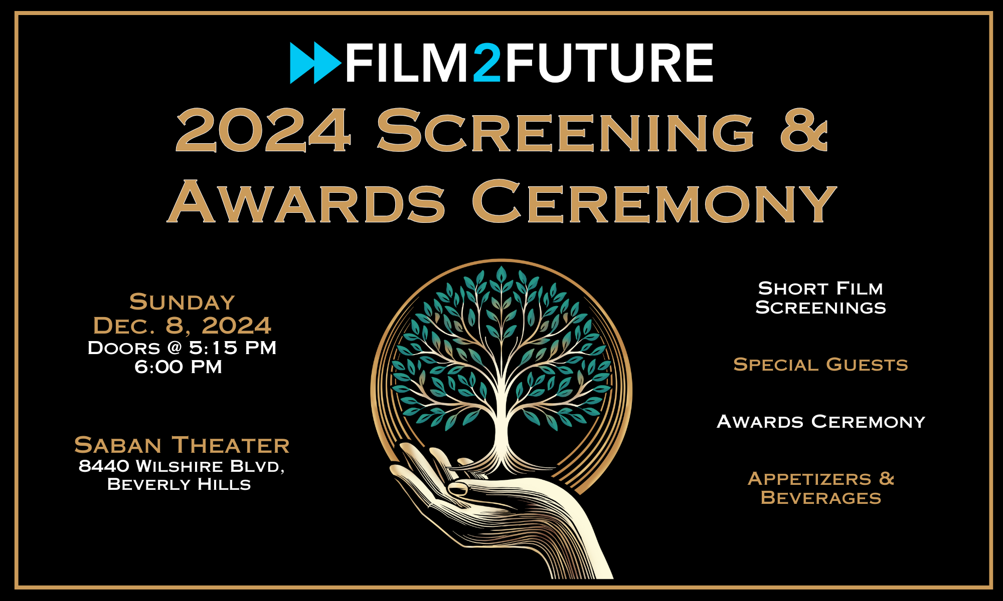 2024 Film2Future Screening and Awards Ceremony background image