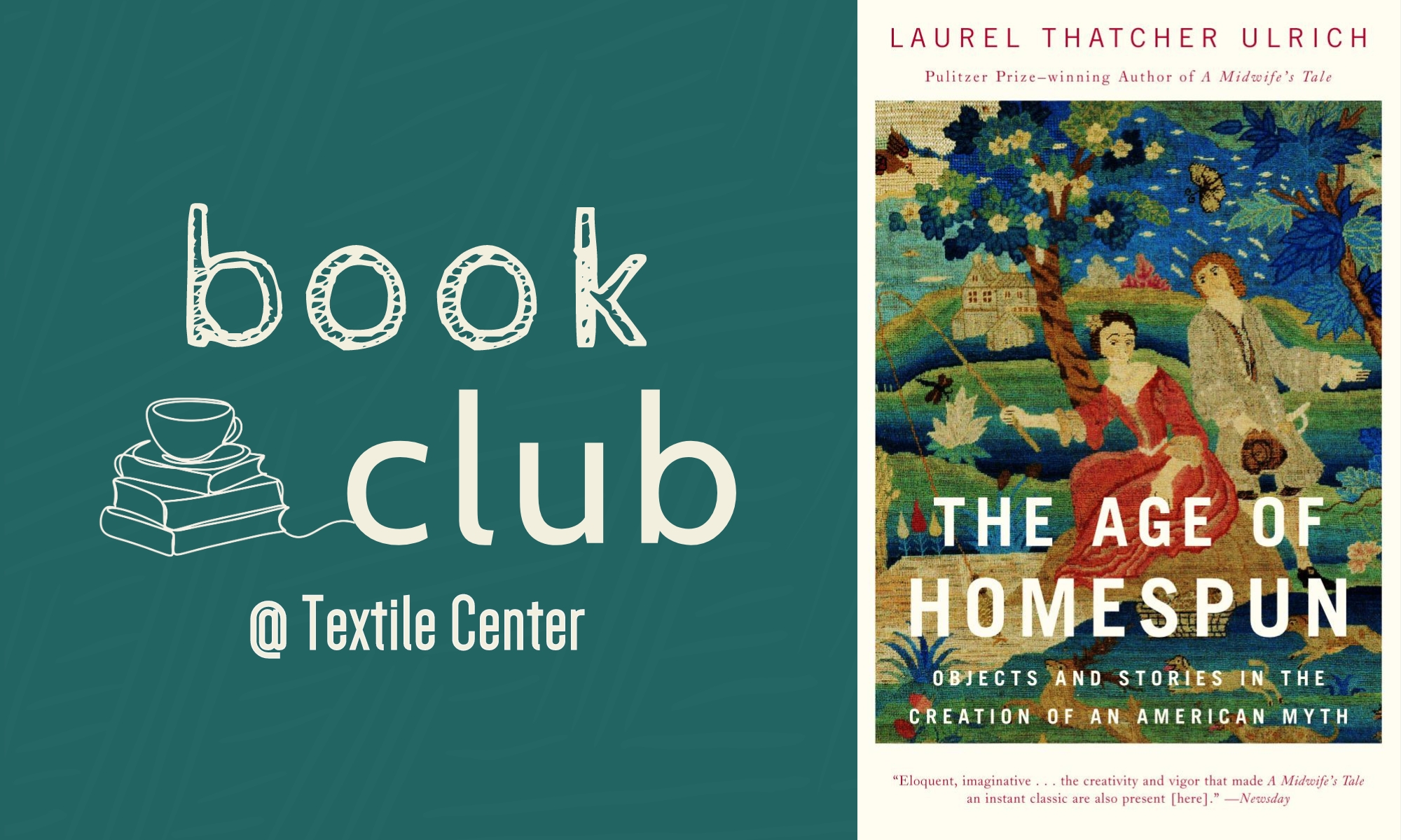 Book Club The Age of Homespun by Book Club