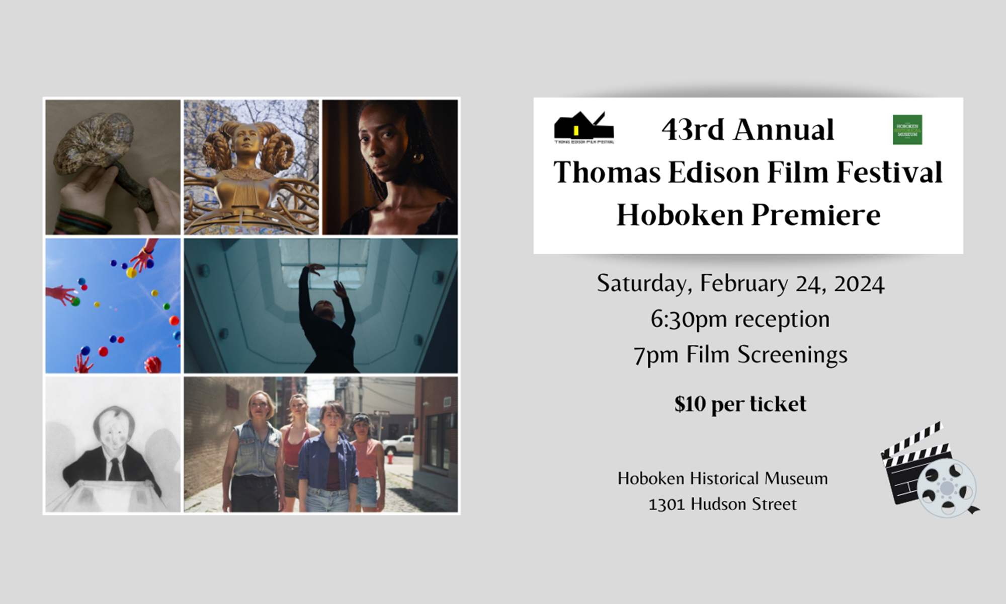 43rd Annual TEFF Hoboken Premiere background image