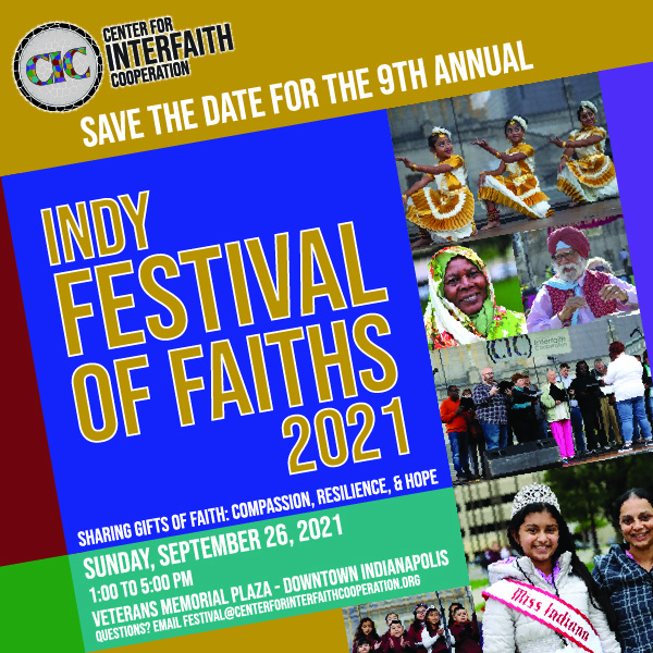 Donate Now 2021 Festival of Faiths by Center for Interfaith Cooperation
