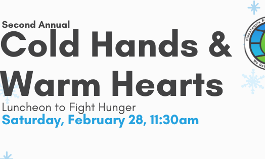 Cold Hands Warm Hearts - A luncheon to fight hunger  background image