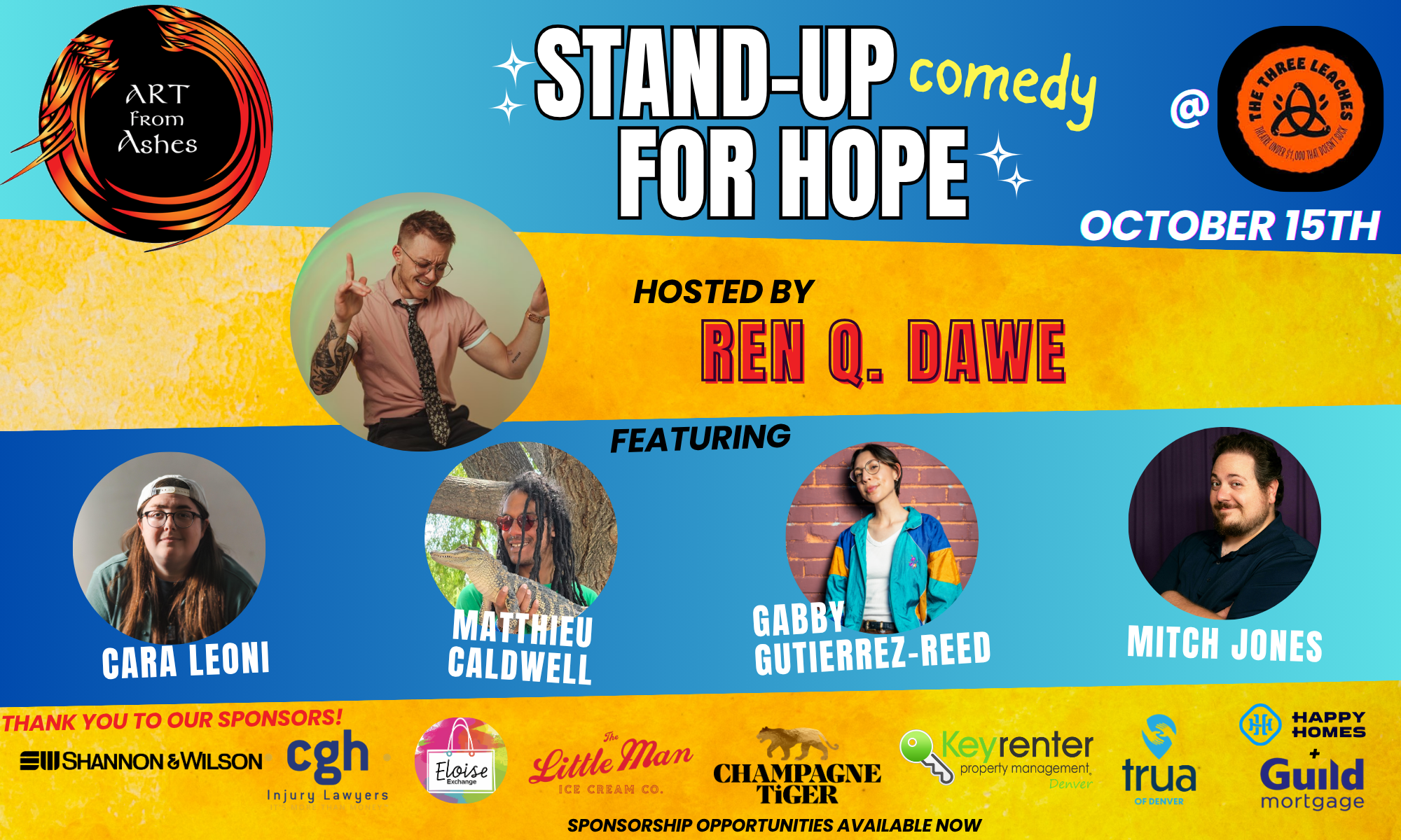 2nd Annual Stand-Up for Hope background image