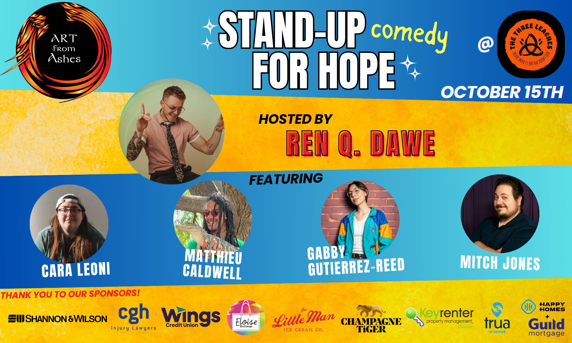 2nd Annual Stand-Up for Hope background image