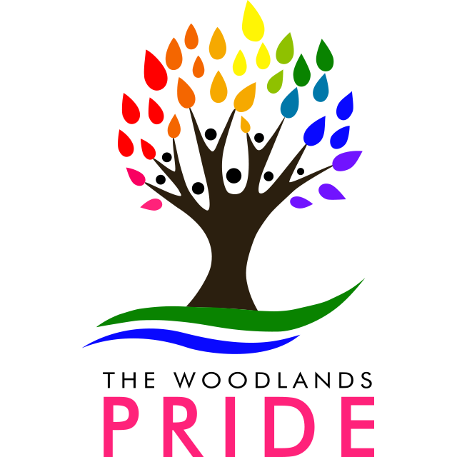 The Woodlands Pride logo