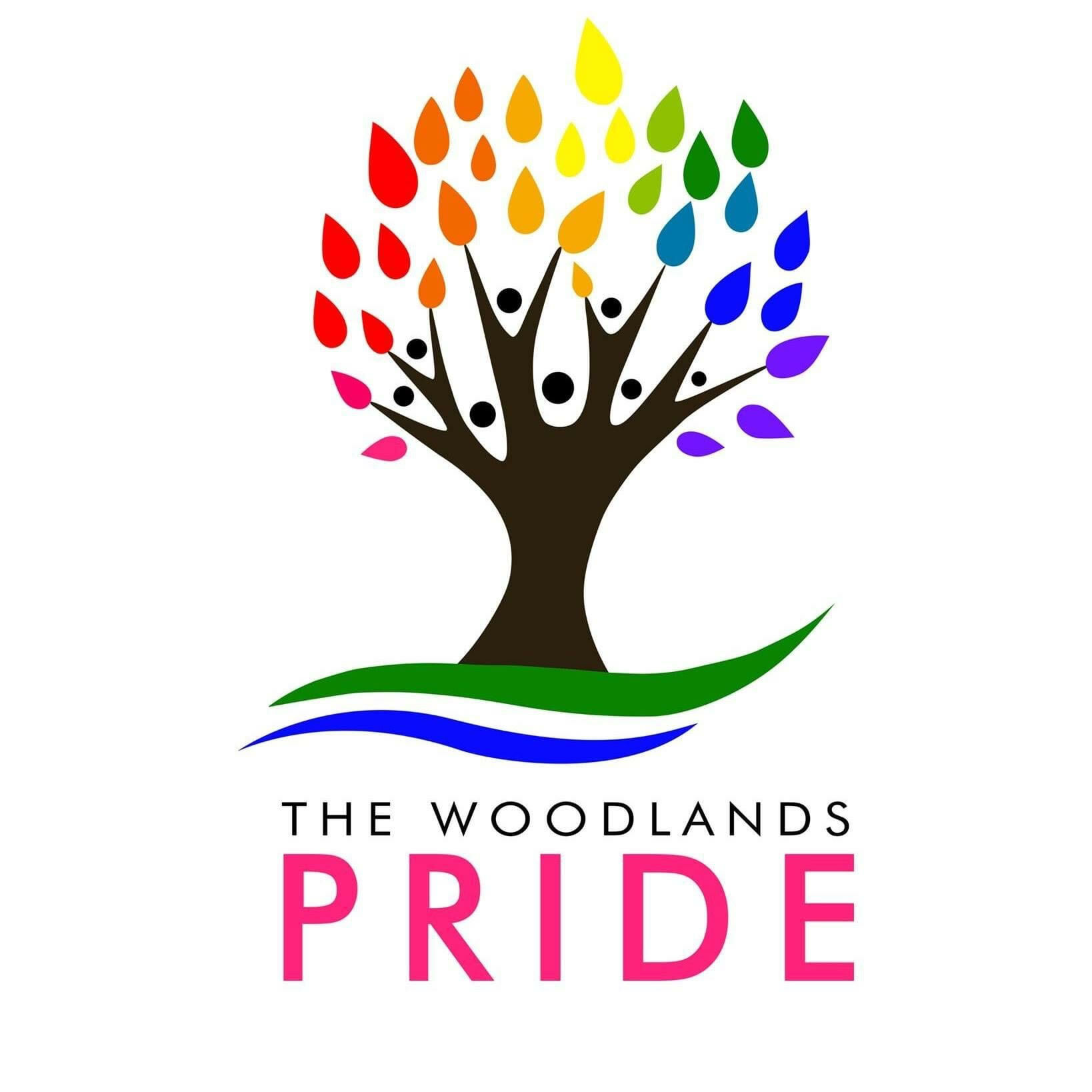 The Woodlands Pride logo
