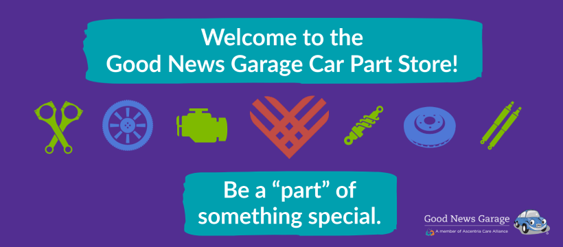 Good News Garage Giving Tuesday background image