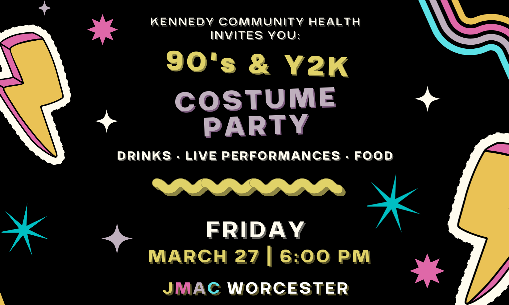 Kennedy Community Health 2026 Costume Party background image
