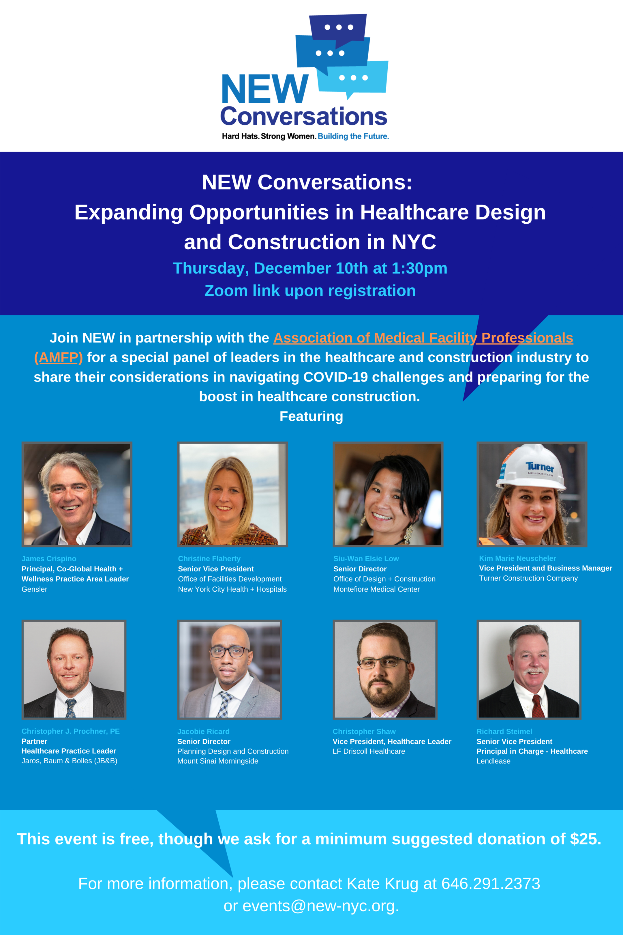 NEW Conversations - Expanding Opportunities in Healthcare Design and Construction in NYC background image