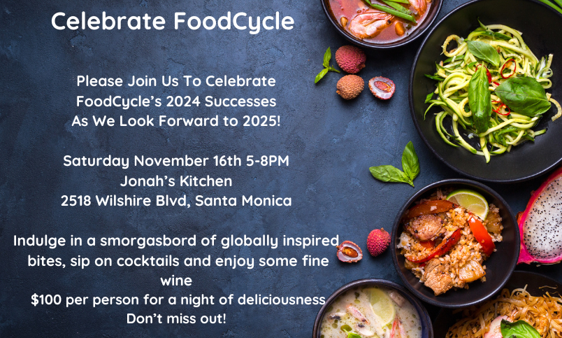 Celebrate with us on November 16th, more than 10 million pounds of food rescued in 2024 background image