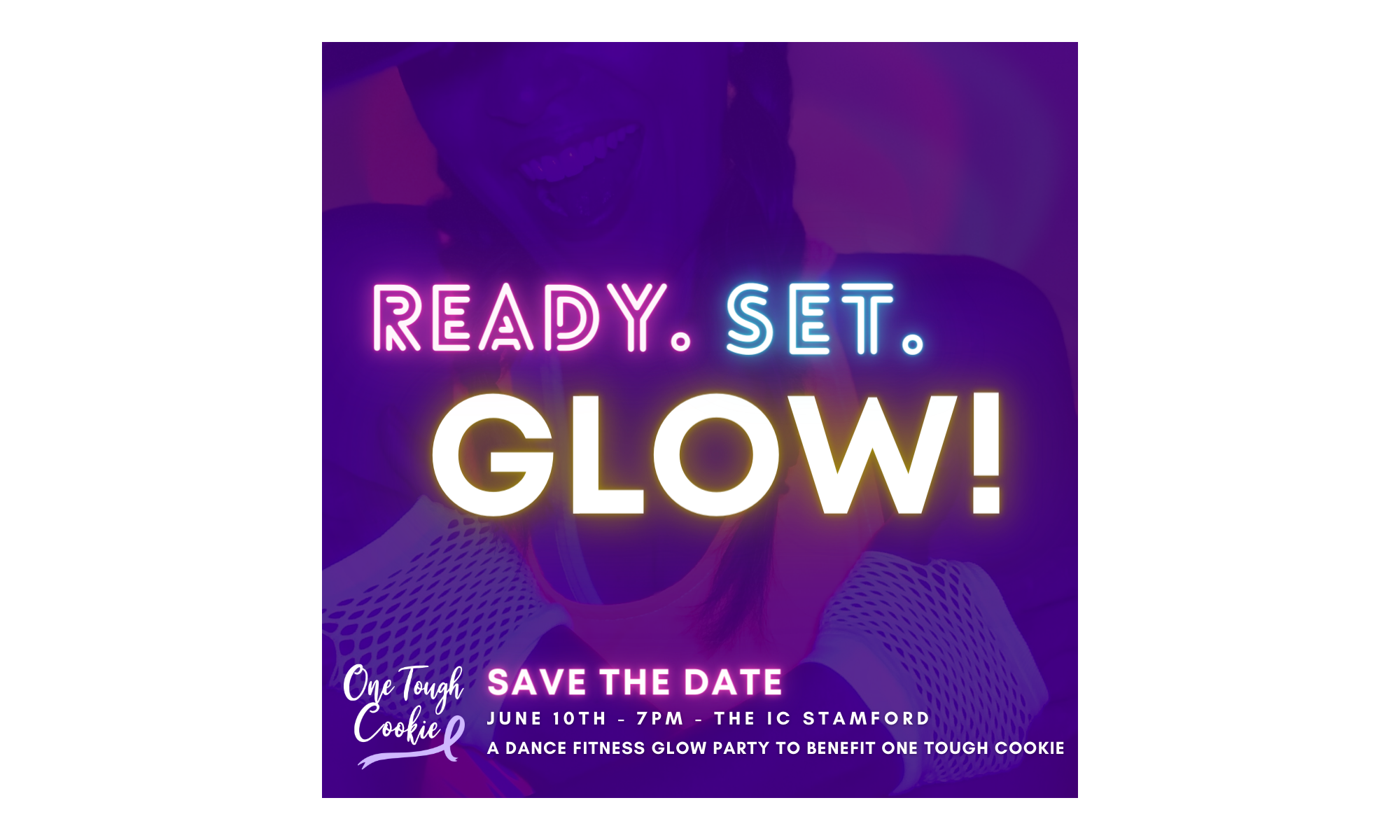 OTC In-Person Glow Dance Fitness Fundraiser background image