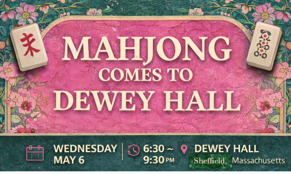 Dewey Hall Mahjong Night background image