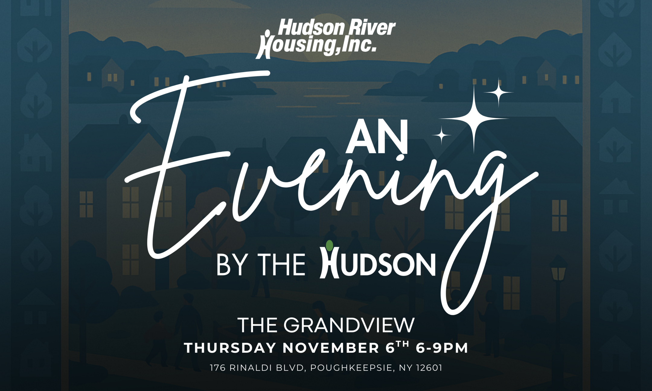 An Evening by the Hudson background image