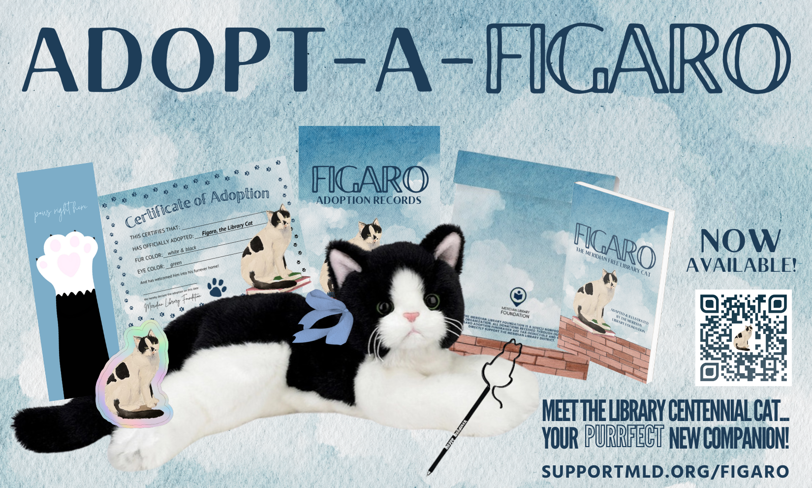 Figaro Adoption Kit by Meridian Library Foundation