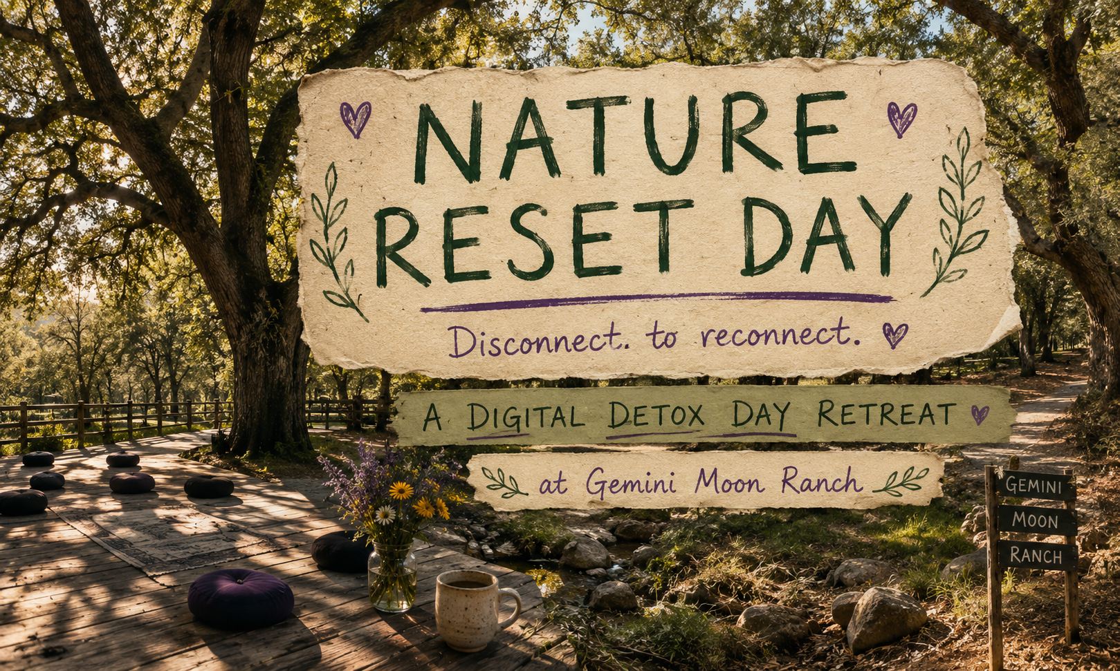 Nature Reset Day - December 27, 2026 background image